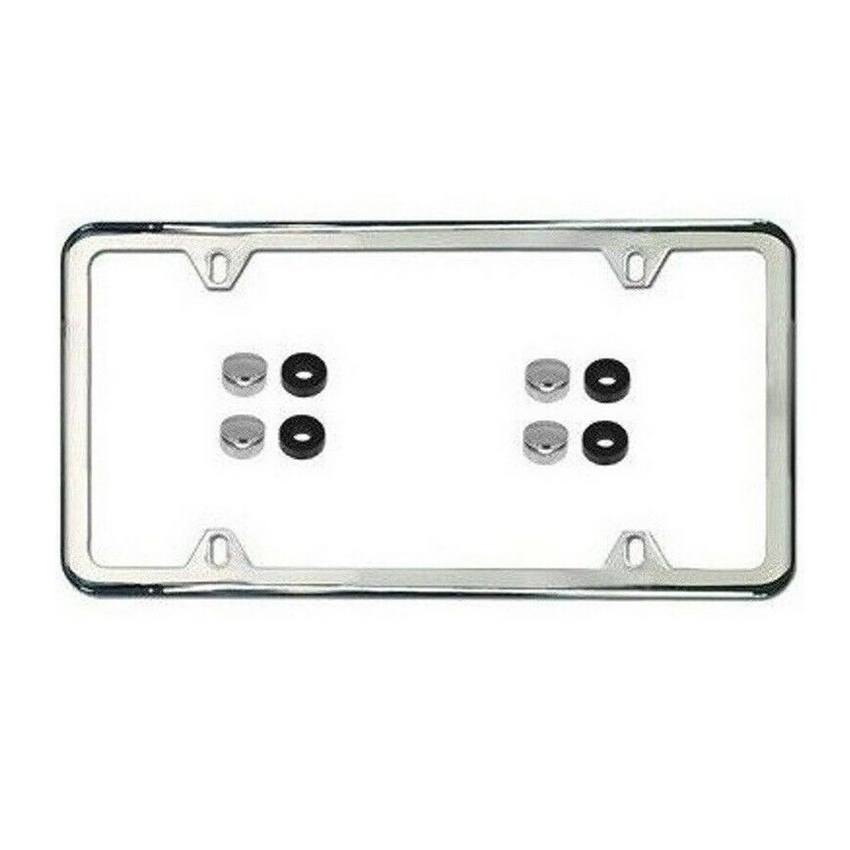 License Plate Frame Stainless Steel Genuine MercedesBenz Q6880005